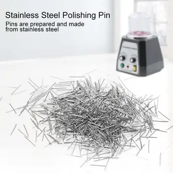 

0.5mm Jewelry Tumbler Pin Stainless Steel Polishing Media Pins Magnetic Tumbler Mag Jewelry Polishers Finishing Pin Jewelry Tool