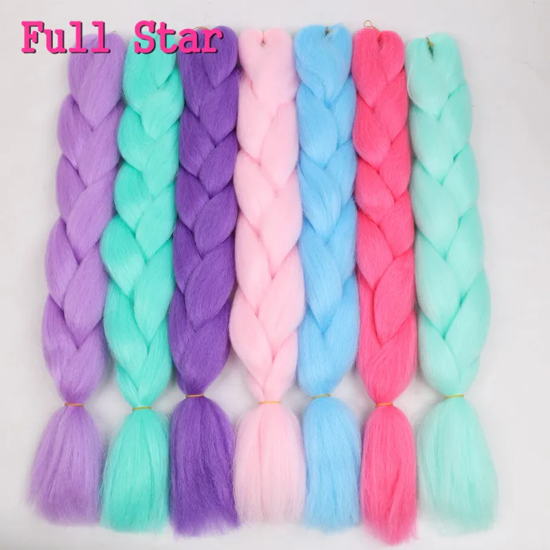 glowing hair jumbo braids 03