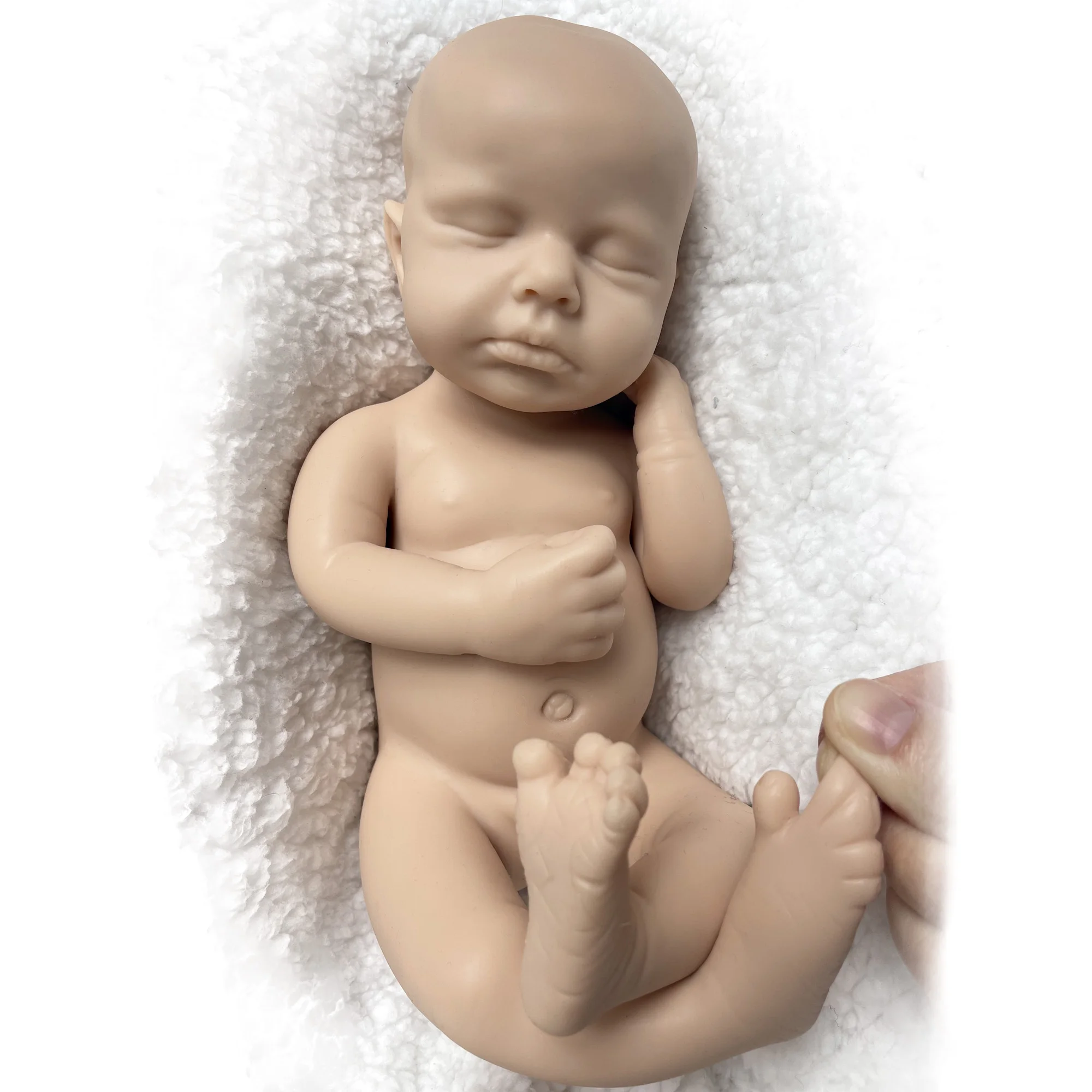 Wimpern für Reborn Babies "Mini World Doll Lashes" in Dark Braun 
