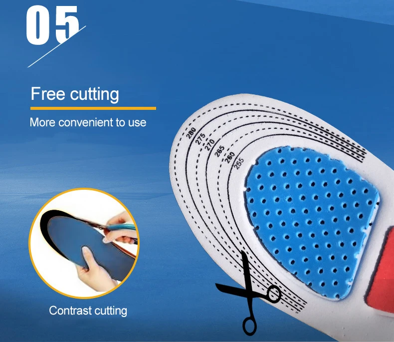 Sports Running Silicone Insoles Feet Mens and Womens Soles Orthopedic Cushion Massage Shock Absorption Color : Black, Shoe Size : EU 35-40 Sports Running Silicone Insoles Feet Mens and Womens Soles Orthopedic Cushion Massage Shock Absorption Color : Black, Shoe Size : EU 35-40