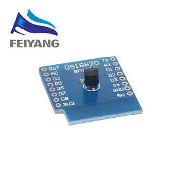

10PCS DS18B20 Temperature Sensor Shield Wemos D1 Mini D1 Mini Pro ESP NodeMCU