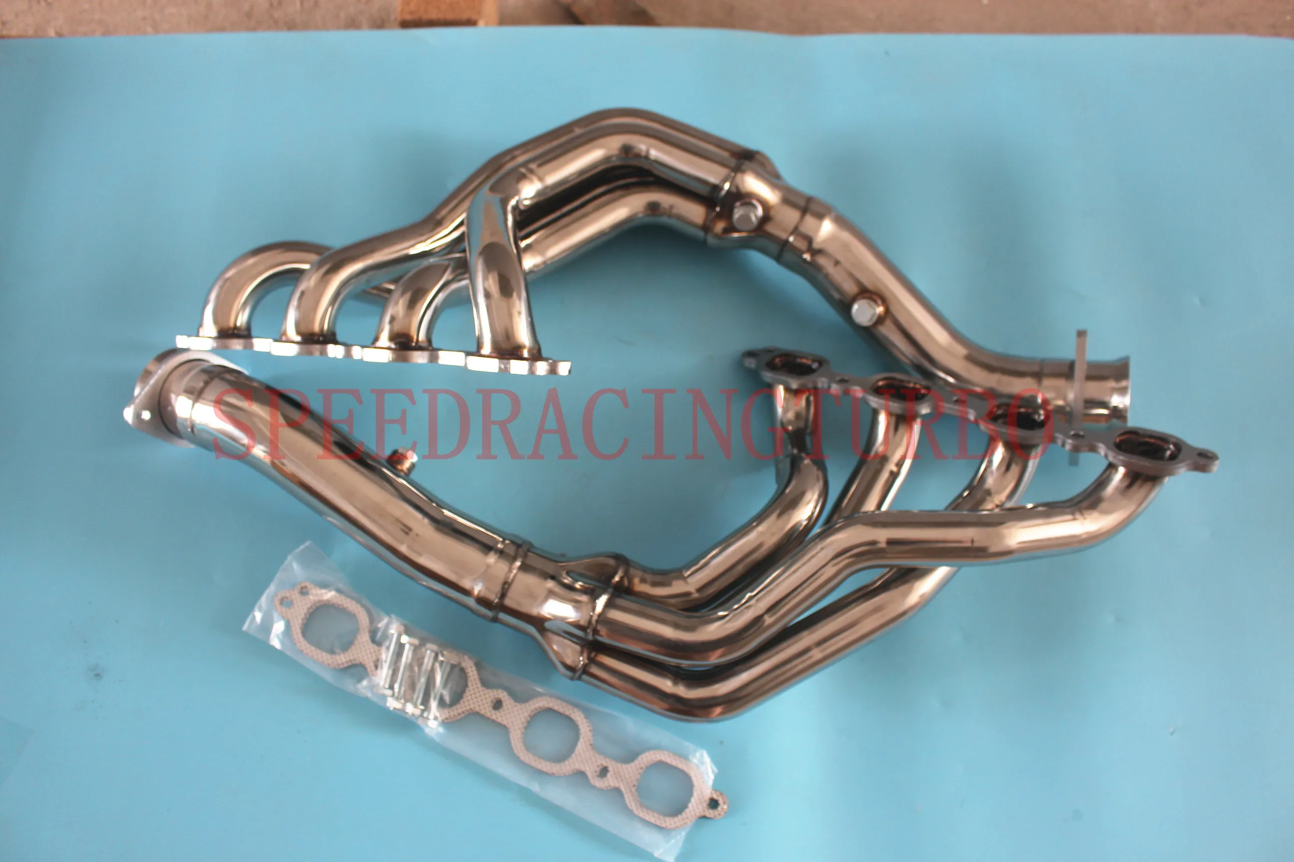 

Exhaust Header For Chevy 2014 2016 Up Corvette Stingray C7 LS 6.2 Stainless Steel One Pair