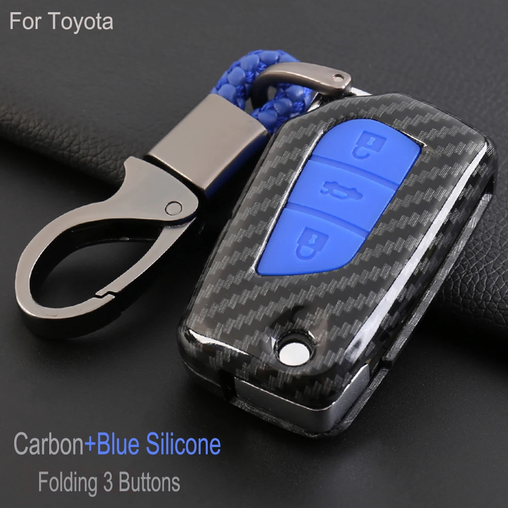 3 кнопки силикон + ABS искусственная кожа для Toyota Auris Corolla Avensis Verso Yaris Aygo Scion TC IM 2015 2016
