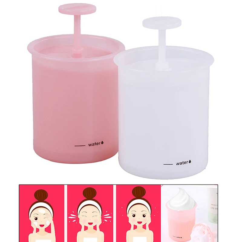 Portable Foam Maker Facial Cleanser Foam Cup Body Wash Bubble Maker Bubbler for Face Clean Tool