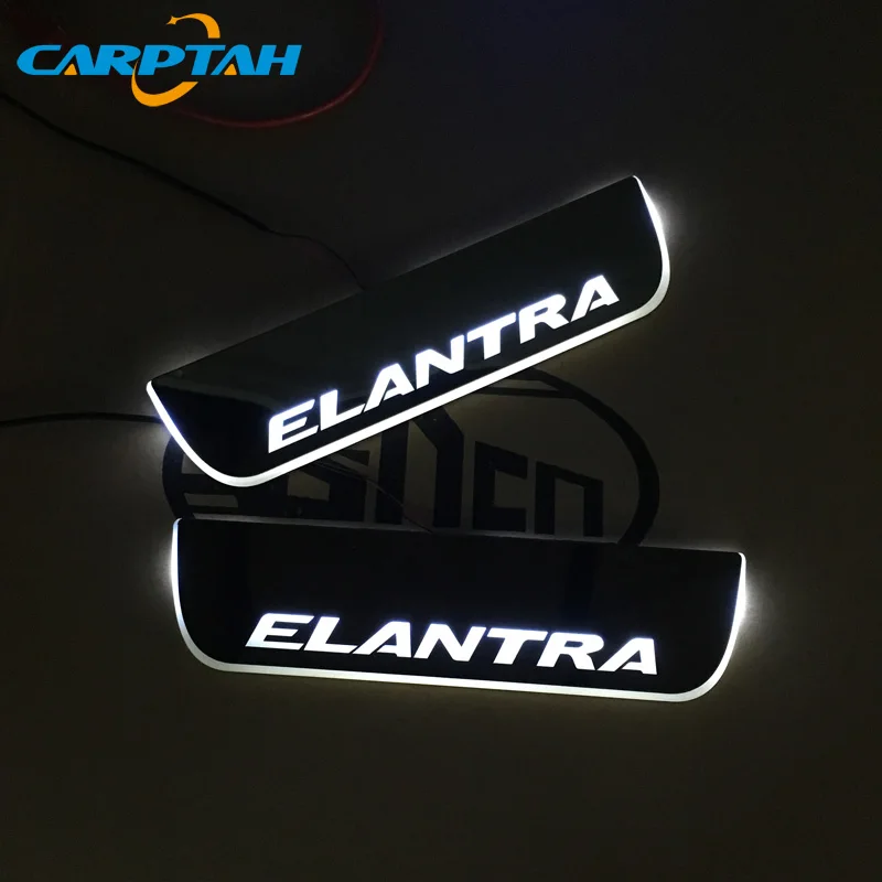 Carptah Trim Pedal светодиодный автомобильный светильник Накладка для порога тропа