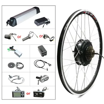 

36V 500W Electric Bike Conversion Kit with 12AH Samsung Battery 20" 26" 700C Bicycle hub Motor Wheel Ebike elektrikli bisiklet