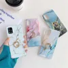 Marble Ring Holder Case For Samsung S20 FE Note 20 Ultra A51 A71 A50 S10 Plus A10 A20 A30 S21 Cases Silicone Shockproof Cover ► Photo 2/6