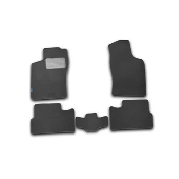 

Floor mats for Daewoo Nexia 2008-> gray. 5 PCs (textiles) (Daewoo Nexia)