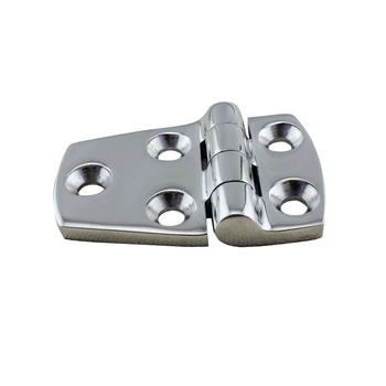 

Stainless Solid Cast Marine Boat Strap Hinge Heavy Duty Mirror Finish Cabin Door Hatch Locker 6 Holes Strap Hinge 2pcs 38*76mm
