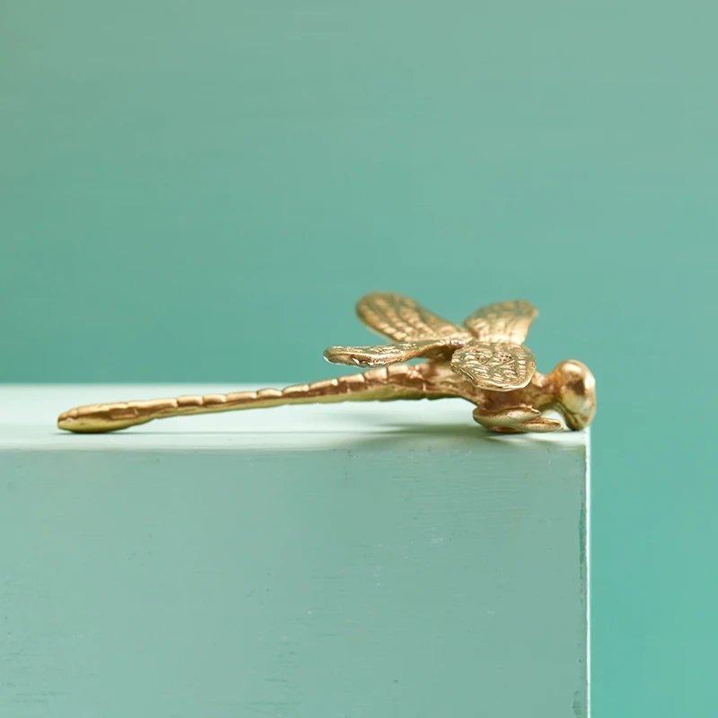 

Dragonfly Shape/ brass Knobs Cupboard Pulls Drawer Knobs Kitchen Cabinet Handles Furniture Handle Hardware