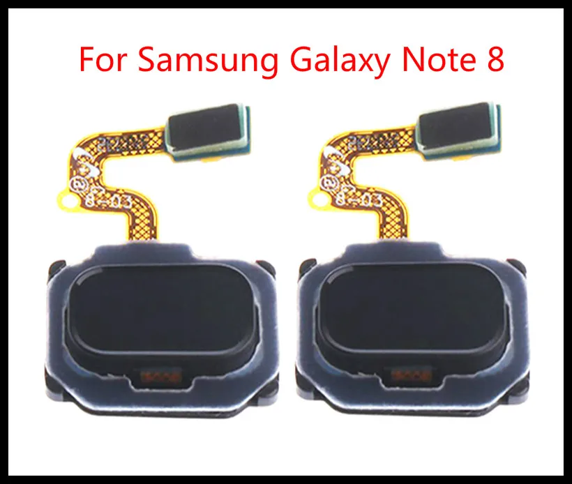 

1Pcs For Samsung Galaxy Note 8 N950 N950F N950U Home Button Touch ID back Fingerprint Sensor Keypad Flex Cable Repair Parts