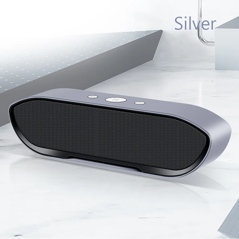 Портативный беспроводной Bluetooth динамик стерео большой мощности MP3 музыкальный микрофон сабвуфер динамик s для iPhone компьютер бас динамик Altavoz