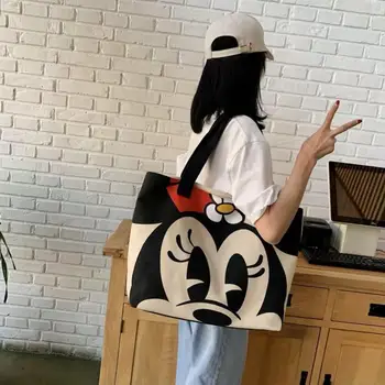 

Disney Mickey Bags Mommy Bag Tote Bag Shoulder Diagonal Lightweight Large Capacity 2020 Mommy Bag Outing Tote Minnie Donald Duck