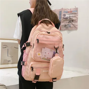 

Women's backpack student schoolbag boys and Girls Backpack Travel Bag 2020 new backpack fashion Backpack