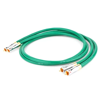 

HIFI MCINTOSH 2328 99.998% Pure Copper HiFi Audio cable RCA interconnect cable Audiophile RCA TO RCA Audio Cable