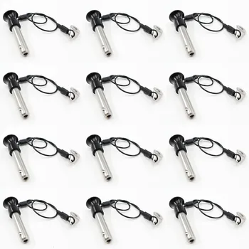 

12pcs K0820 8x 20mm Speaker stainless steel pin Line array audio latch Quick insertion Speaker accessories for Line array speak