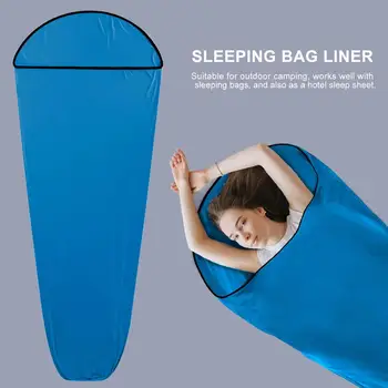 Travel Sleeping Bag High Quality Outdoor Travel High Elasticity Sleeping Bag Liner Portable Carry Sheet Hotel Anti Dirty 2