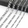 Mens Figaro Chains Stainless Steel Necklace For Men Women Fashion Necklaces Jewelry Gift ► Photo 1/6