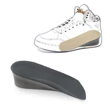 [Long's] Спортивная Экстра-Высокая Pu ban dian Скрытая подъемная стелька, дышащая и удобная Экстра-высокая