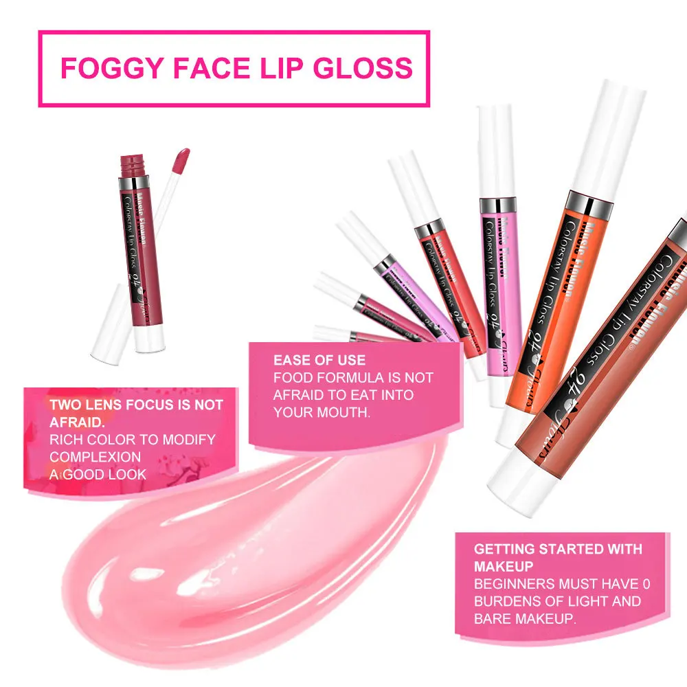 Music Flower Lip Gloss Long Lasting Lip Tattoo Waterproof Matte Lipgloss Tint Moisturize Liquid Lipstick Makeup Music Flower Lip Gloss Long Lasting Lip Tattoo Waterproof Matte Lipgloss Tint Moisturize Liquid Lipstick Makeup