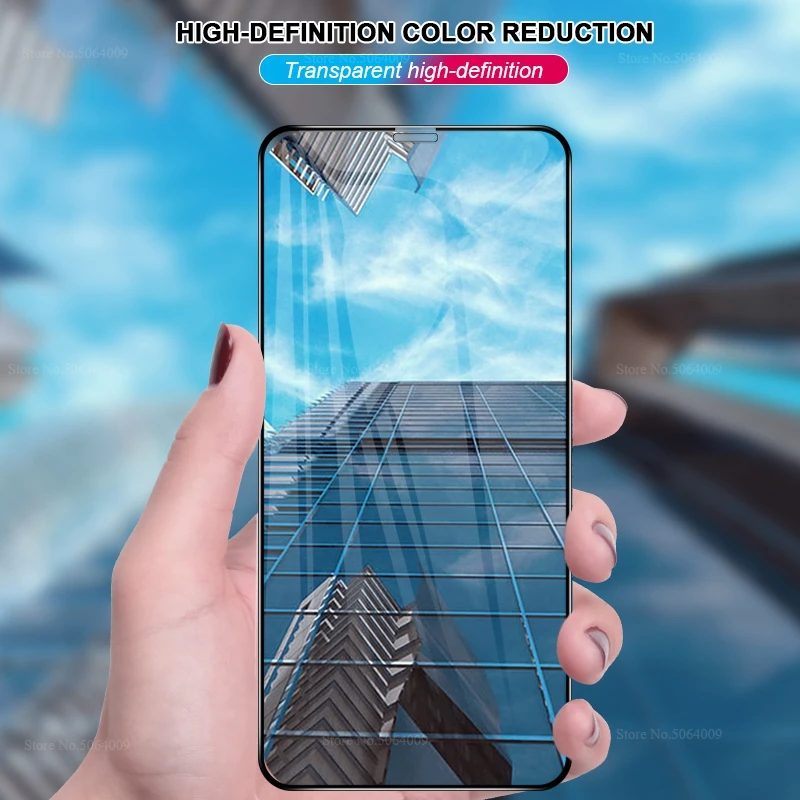 10D полное покрытие закаленное стекло для iPhone 11 Pro Max X XR XS 7 8 Защитная пленка экрана 6