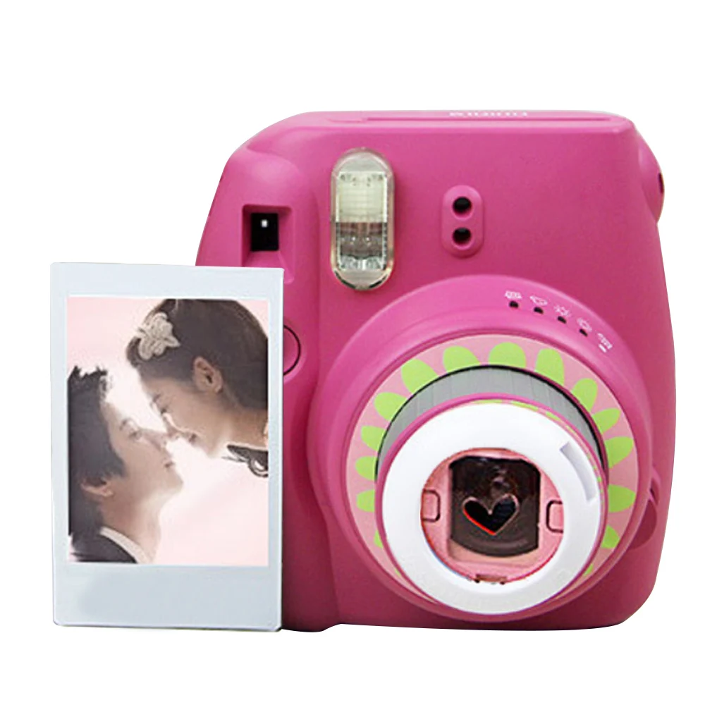 Gosear 6 шт. красочный квадратный фильтр для объектива камеры для Fujifilm Instax Mini 9 8+ 7S KT мгновенный принт цифровые аксессуары