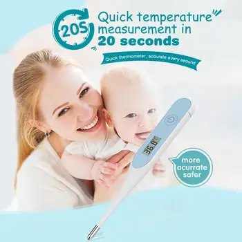 

NEW Electronic Digital Thermometer Electronic Digital Display Thermometer Portable Digital Display Thermometer 1 Pcs