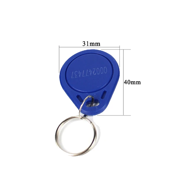 125KHz RFID Access Control System Security ID Card Password Door Lock 10 Keyfobs 2