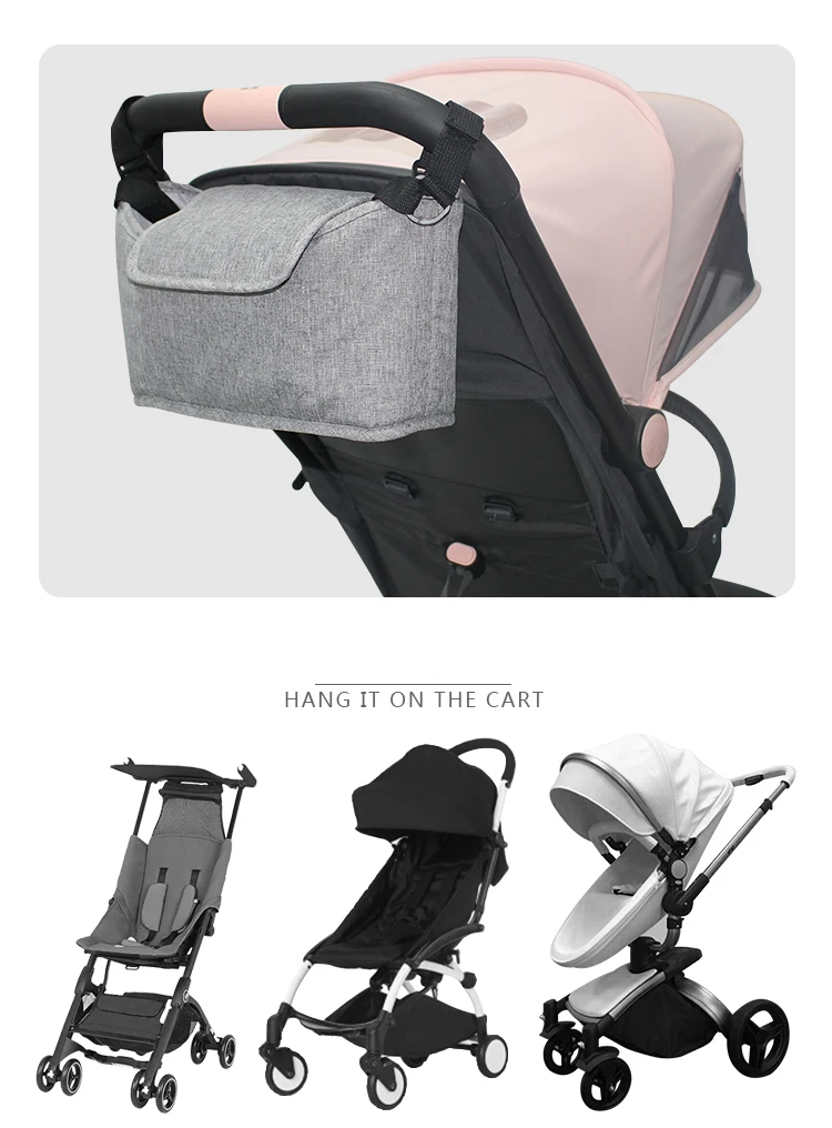 Diapers Storag Bag Bag For Stroller Trolley Yoyo Leather Baby Stroller Bag Stroller Accessories Fridg Storag Organizer Holder baby stroller accessories and scooter hybrid	