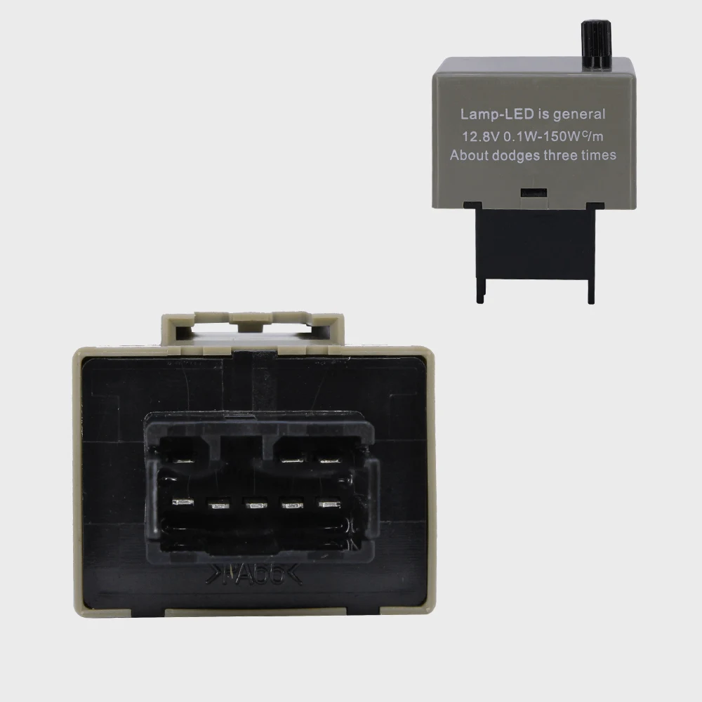 YUNPICAR 8 Pin CF18 регулируемый электронный светодиодный проблесковый маячок реле в