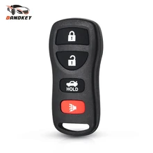 DANDKEY KBRASTU15 da Chave Do Carro Fob 4 Botão Remoto para Nissan Altima Maxima 350Z Armada 2004 2005 2006 2007 2008 2009