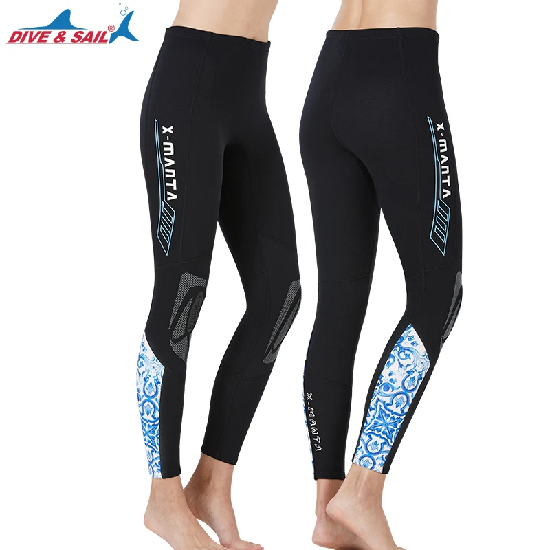 Pants 3mm Swimwear Wet Bathing Suit Neoprene Pants Warm Lining Trousers For Diving Surfing Boating 