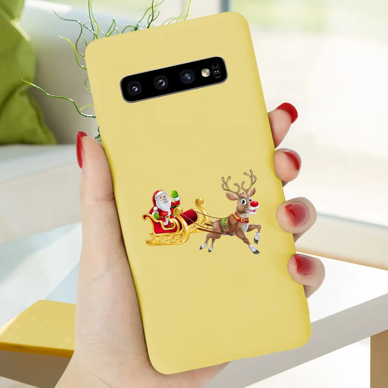 A6 Яркие Рождественские чехол s для samsung Galaxy S10 S9 S8 плюс S10e чехол J4 J6 J3 J5 J7 плюс Чехол Мягкий силиконовый чехол - Цвет: A6