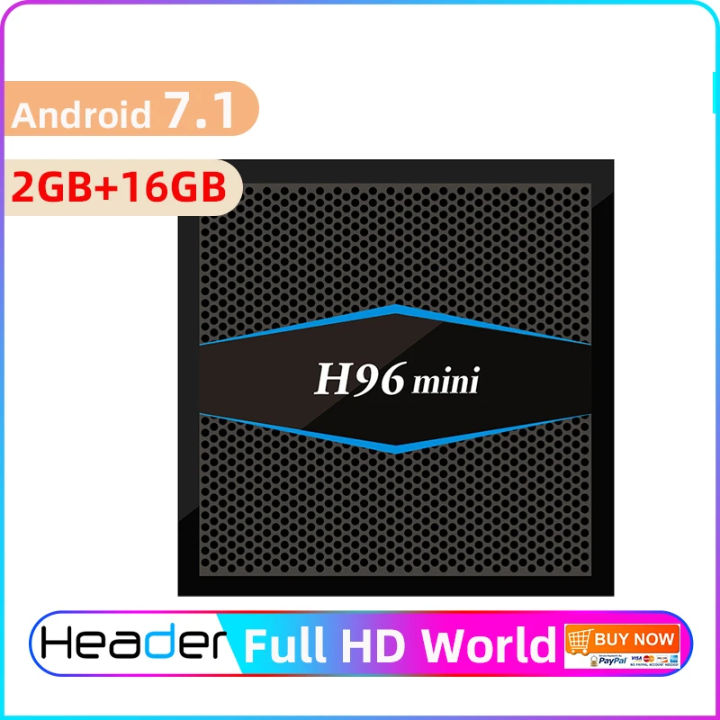 H96 Мини ТВ приставка Andriod 6/12 мес. 4800 + в прямом эфире M3U Enigam Италия немецкий