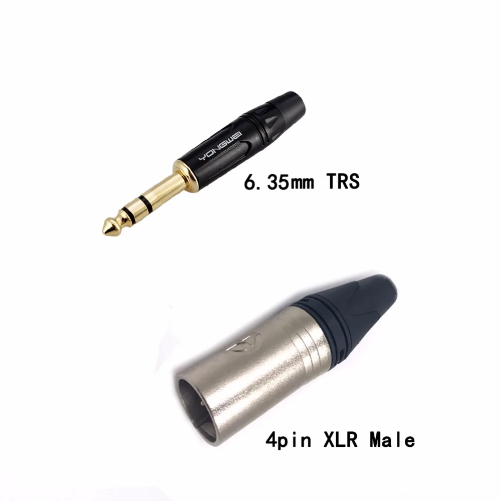 Thouliess 3 5 2 5 4 4mm Balanced Silver Plated Headphone Upgrade Cable for HD477 HD497 HD212 pro EH250 EH350 PM 1 PM 2