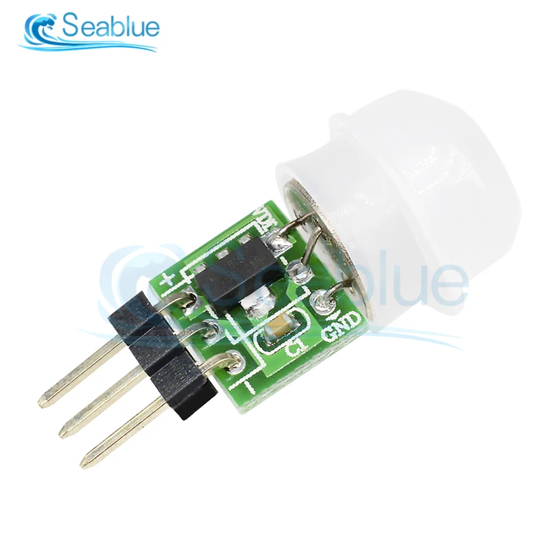 

Mini IR Pyroelectric Infrared PIR Motion Human Sensor Automatic Detector Module AM312 Sensor DC 2.7 to 12V