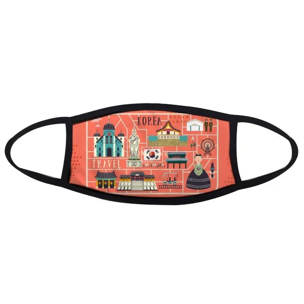 

Have Fun And Enjoy Your Stay in Korea Face Anti-dust Mask Anti Cold Maske Gift