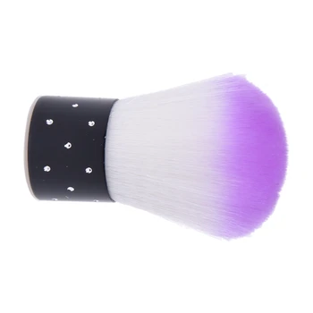 

Pro Mini Kabuki Blusher Brush Foundation Face Eyes Powder Cosmetic Makeup Brush Purple