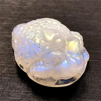 

Top Natural Yellow Light Moonstone Frog Carved Pendant For Women Lady Man Crystal 18x12x5mm Beads Gemstone Fashion Jewelry AAAAA