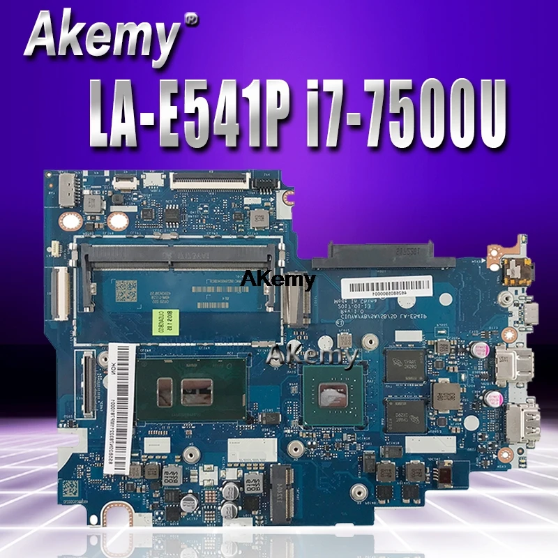 

FLEX 5-1570 motherboard for Lenovo FLEX5-1570 320S-15ISK notebook motherboard LA-E541P i7-7500U GT920M Test original work