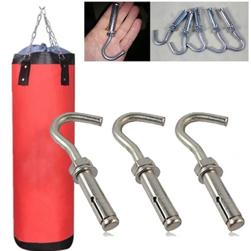 Stainless Steel Expansion Hook Sandbag Hook Four Patterns Silver Durable
