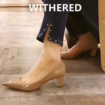 

Withered england style office lady sexy cusp elegant square heel slip-on shoes heels shoes woman shoes women women shoes sandals