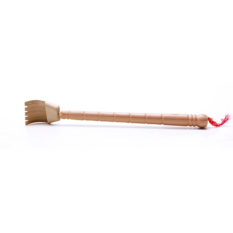

Bamboo Extendable Wooden Itching Self Massager Body Telescopic Back Scratcher