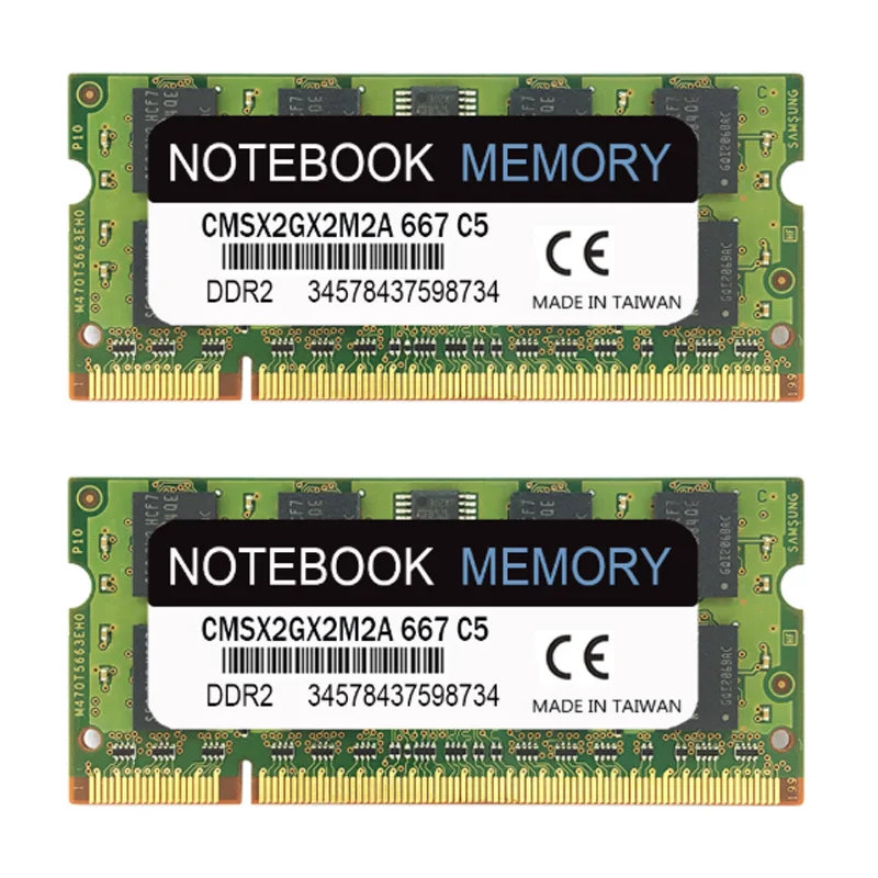 Память 4GB Kit (2x2GB модули) PC2 5300 667MHz DDR2 2GB 240PIN память небуферизированные модули памяти