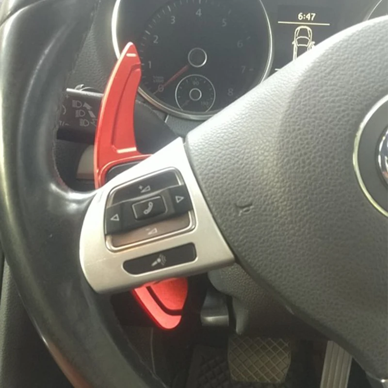 Аксессуары для автомобиля рычаг переключения руля VW Tiguan Golf 6 MK5 MK6 Jetta GTI R20 R36 CC Scirocco