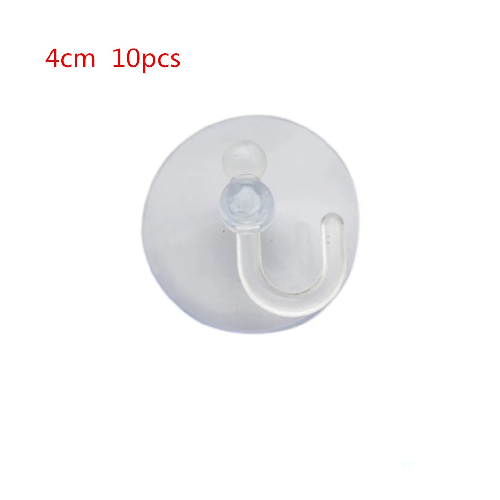 Crochet mural à ventouse, crochet solide Transparent, adhésif étanche