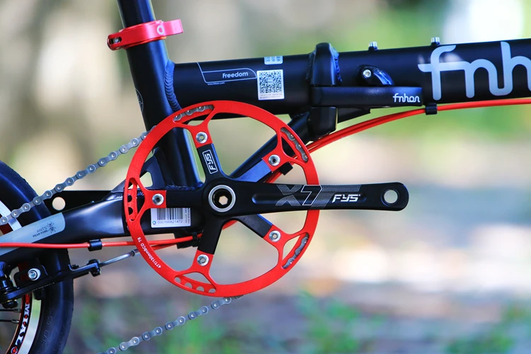 Fnhon свободный алюминиевый складной велосипед 1" 16" V тормоз 3 скорости 9T 13T 17T Minivelo мини velo велосипед городской Commuter велосипед складной