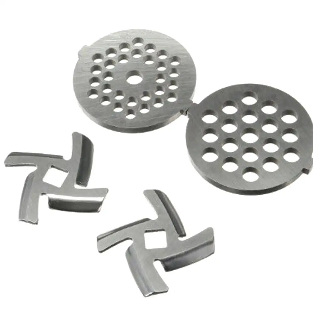

4pcs/Set Meat Grinder Household Steel Alloy Meat Chopper For Quick Meat Mince Grinding Machine Accessories Kitchen Tools