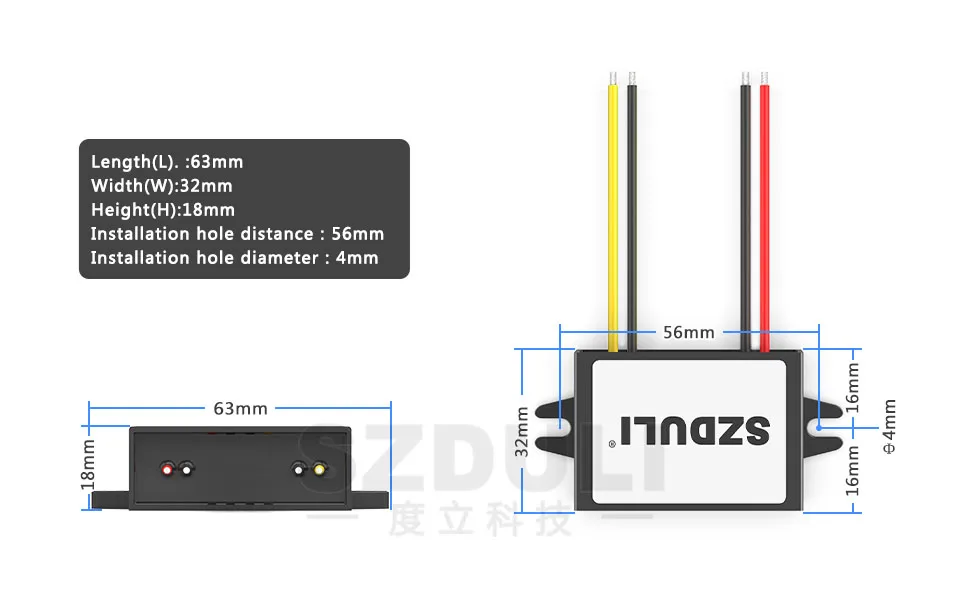 do transformador da potência de 12v 24w