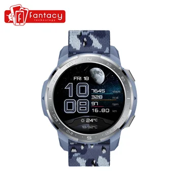 

New Global Version Honor Watch GS Pro Smart Watch 1.39'' AMOLED Display Heart Rate Monitoring Blood Oxygen Bluetooth Calls 5ATM